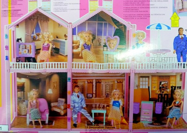 Кукольный домик для Барби (6 комнат) "Doll House" - "Barbi House" №91 - фото 2 - id-p35787309