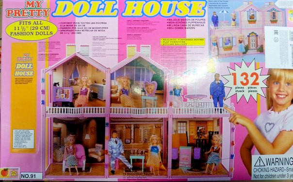 Кукольный домик для Барби (6 комнат) "Doll House" - "Barbi House" №91 - фото 3 - id-p35787309