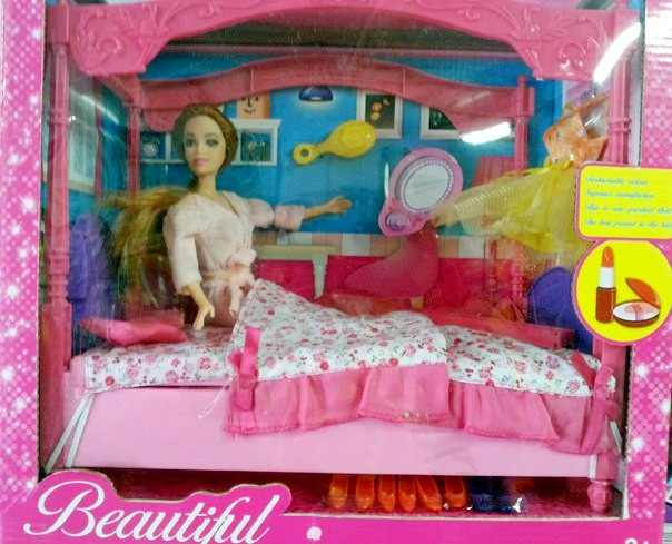 Barbie набор "спальня" с аксессуарами - фото 1 - id-p35787510