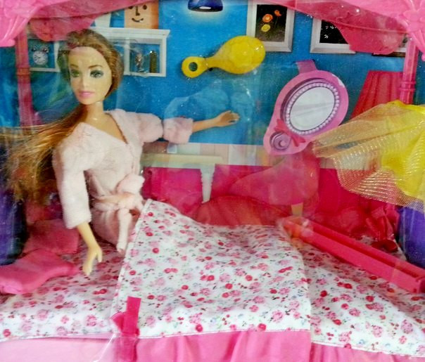 Barbie набор "спальня" с аксессуарами - фото 2 - id-p35787510