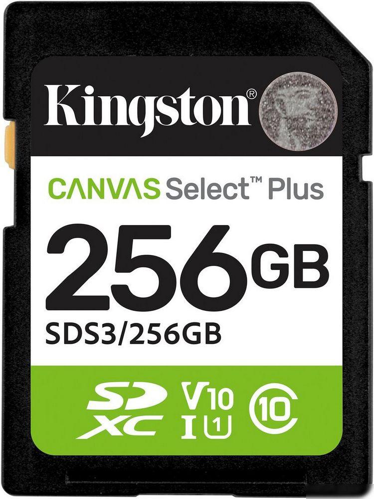 Карта памяти Kingston Canvas Select Plus SDXC 256GB SDS3/256GB, фото 1