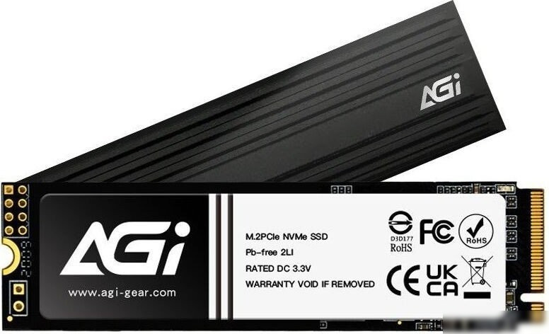 SSD AGI AI828 2TB AGI2T0G44AI82, фото 1