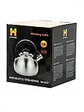 Чайник со свистком 2.8 л Hoffmann HM-55213, фото 6