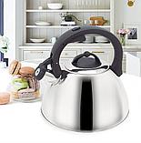 Чайник со свистком 2.5 л Maestro  MR-1335, фото 3