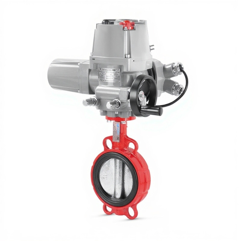 Затвор дисковый "Север-ZTE" с электроприводом Ду250