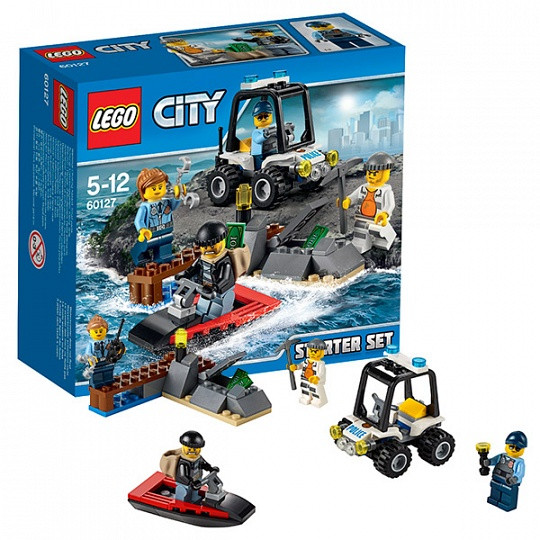 Конструктор Лего 60127 Набор для начинающих "Остров-тюрьма" Lego City