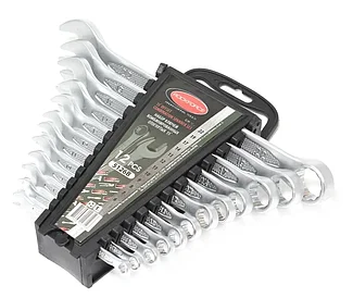 RF-5126B RockFORCE Набор ключей комбинированных 12пр. (6-14, 17, 19, 22мм), в пластиковом держателе