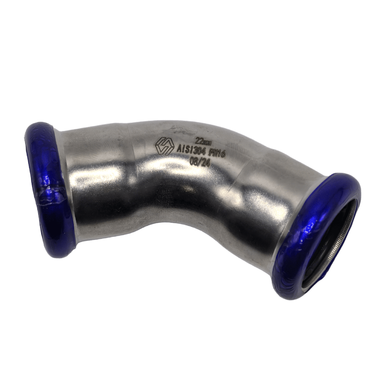 Пресс-угольник 90°  нерж SS.530.07 28