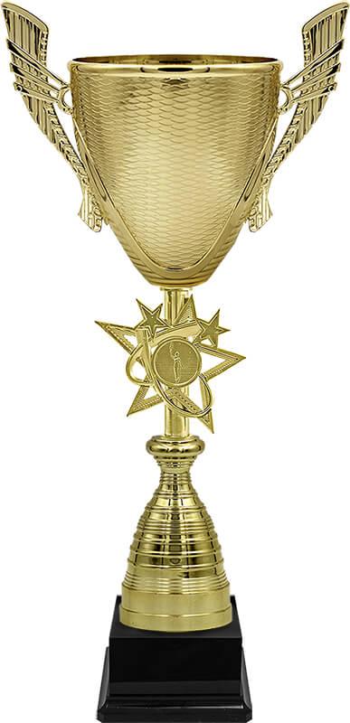 Кубок "Аркадия " пластиковый , высота 44 см ,чаша 12 см Золотистый