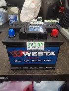 Автомобильный аккумулятор Westa Premium 6СТ-50 VLR (50 А·ч)