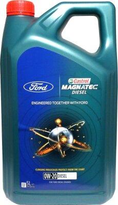 Моторное масло Ford Castrol Magnatec Diesel 0W20 / 15F73C