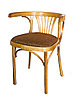 Кресло из дерева с мягким сидением Марио Люкс (КМФ 256-01) цвет на выбор, фото 2
