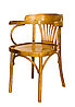 Кресло из дерева с твердым сидением Классик Люкс (КМФ 205) краситель 311, фото 2