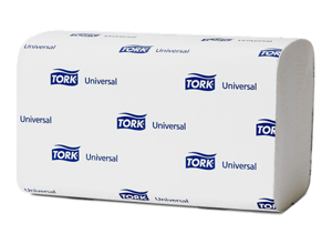 Бумажные полотенца листовые Tork Universal, ZZ сложения, 250 л/упаковка - фото 1 - id-p1199069