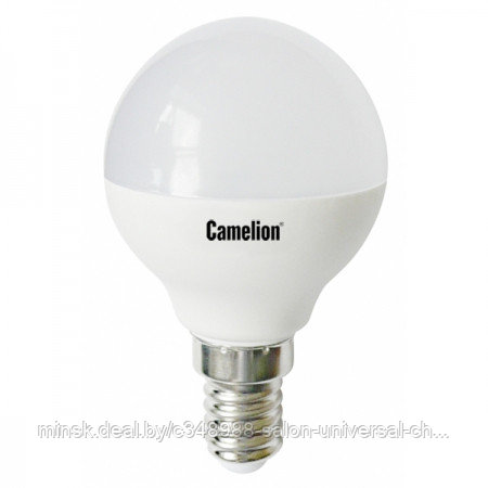 Светодиодная (LED) лампа Camelion G45 5W/4500/E14 (LED5-G45/845/E14), фото 2