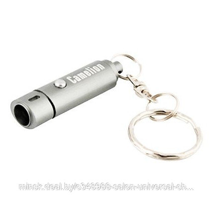 Фонарик-брелок Camelion LED08-1R, светодиодный, алюминиевый, металлик, фото 2