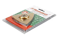 Hammer 54513 Полотно для МФИ Hammer Flex 220-023 MF-AC 023 шлифпластина треугольная, 77мм, керамика Hammer
