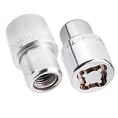 FORSAGE Набор секретных гаек на колесные диски 7/16"RH 5пр. Forsage F-643105, фото 2