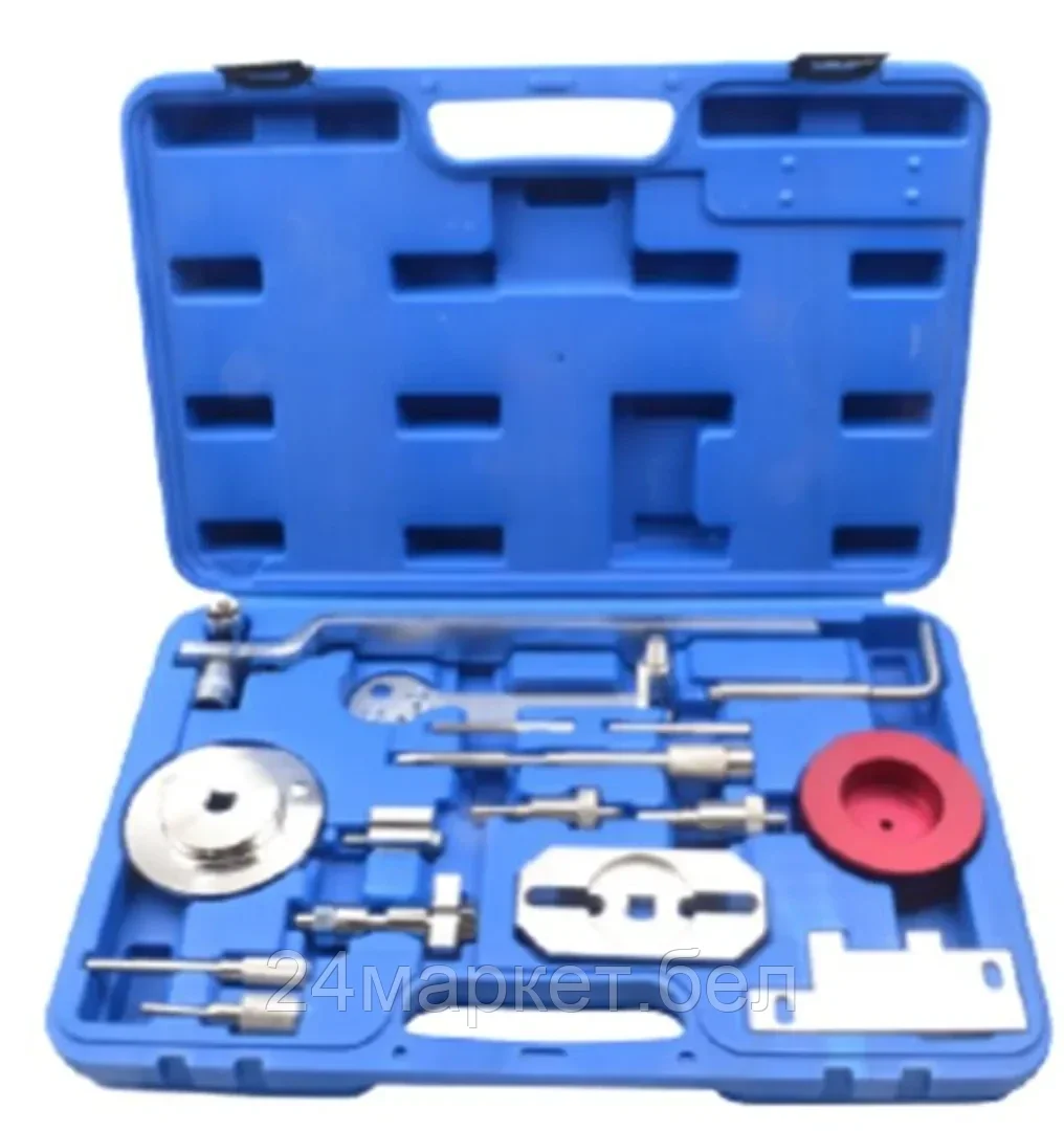 Rock FORCE Набор фиксаторов для двигателей IVECO, FORD,Citroen, Peugeot, Fiat, 16пр. (2.2L, 2.3L, 3.0L), в