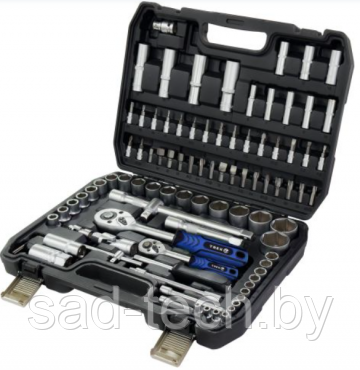 Набор головок и бит TREK TR22094 94пр. (1/4", 1/2", 6 граней)