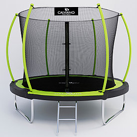 Батут Calviano Inside Master Green 252 см - 8ft (внутренняя сетка, с лестницей)