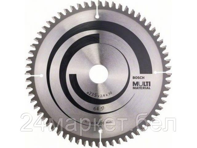 Диск пильный 235х30/25 мм 64 зуб. универсальный MULTIMATERIAL BOSCH