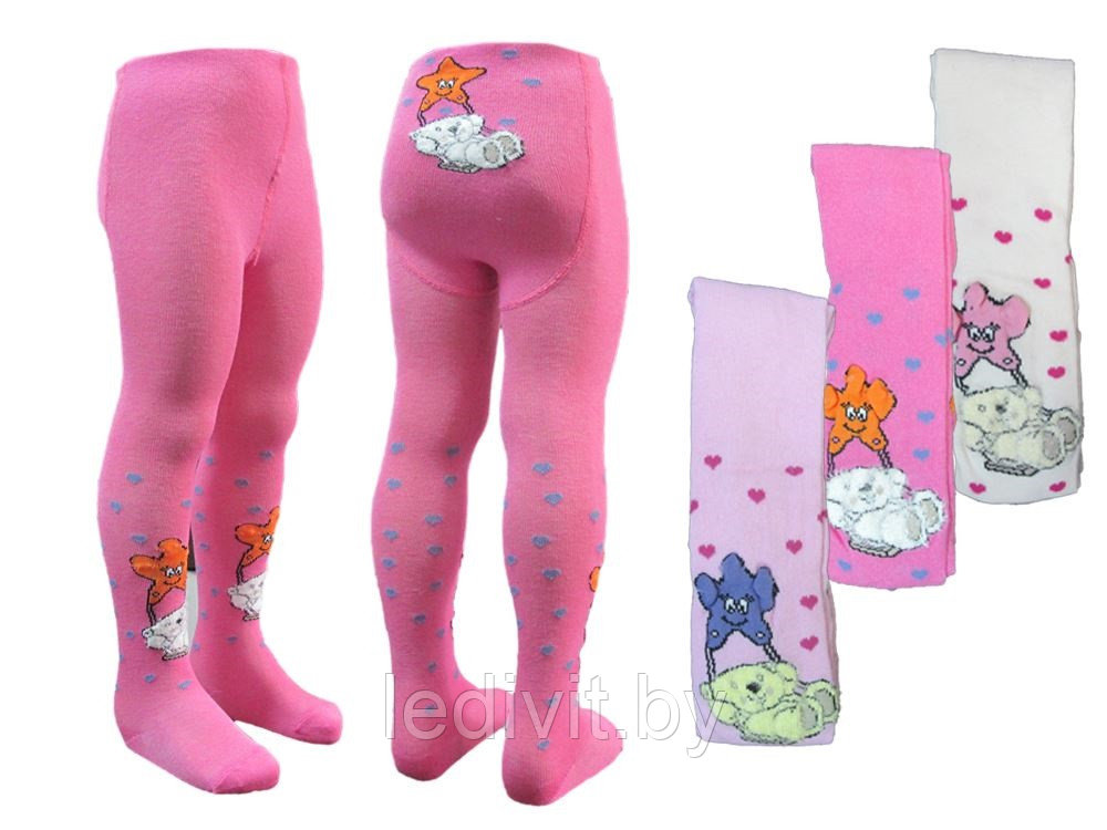 Колготки для девочки с 3D рисунком