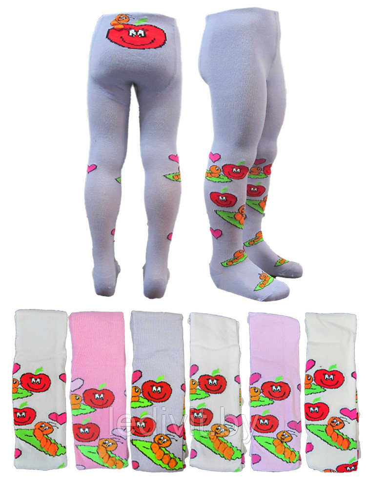 Колготки для девочки с 3D рисунком