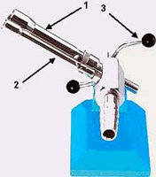 Горелка Бунзена с малым расходом газа (модель 53, 54)