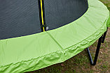 Батут с сеткой Atlas Sport 183 см 6ft зелёный, фото 7