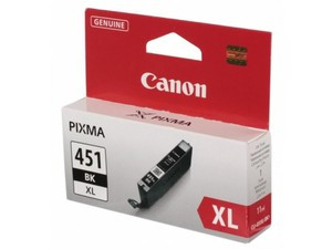 Картридж CLI-451BK XL/ 6472B001 (для Canon PIXMA MX924/ MG5440/ MG5640/ MG6440/ iX6840/ iP7240/ iP8740) чёрный