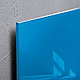 Доска стеклянная магнитно-маркерная "2×3" голубая, 90х120 см, фото 3