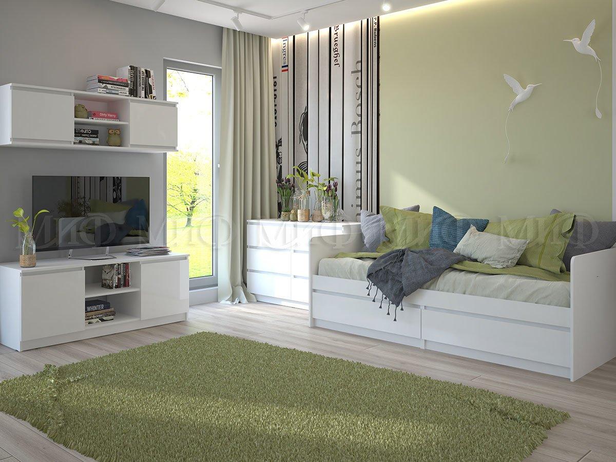 Детская Челси-4 Белый глянец