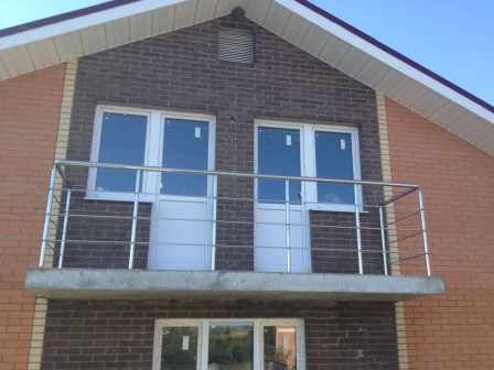 Ограждения для балконов из нержавеющей стали - фото 1 - id-p51136334