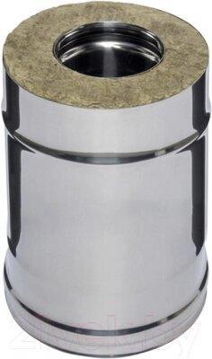Труба вытяжная Ferrum 0.25м 430/0.8мм Ф150x250 / f3836, фото 2