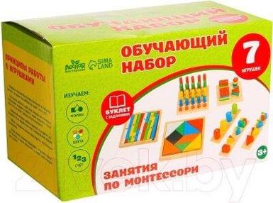 Развивающий игровой набор Лесная мастерская Занятия по Монтессори / 4366750