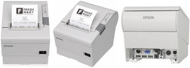 Чековый принтер Epson ТМ-T88V Ethernet, ECW + PS, C31CA85224, серый  
