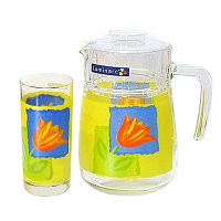 Набор кувшин + стаканы Luminarc MELYS SOLEIL (жёлтый) арт.: J9120