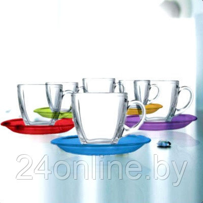 Чайный сервиз Luminarc CARINE RAINBOW 12 предметов арт.: J5978 - фото 1 - id-p35902229