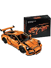Конструктор Technic Оранжевый Porshe 911 2758 деталей