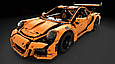Конструктор Technic Оранжевый Porshe 911 2758 деталей, фото 4