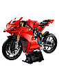 Конструктор Техник Мотоцикл Ducati Panigale V4S 1603 детали 99045, фото 3