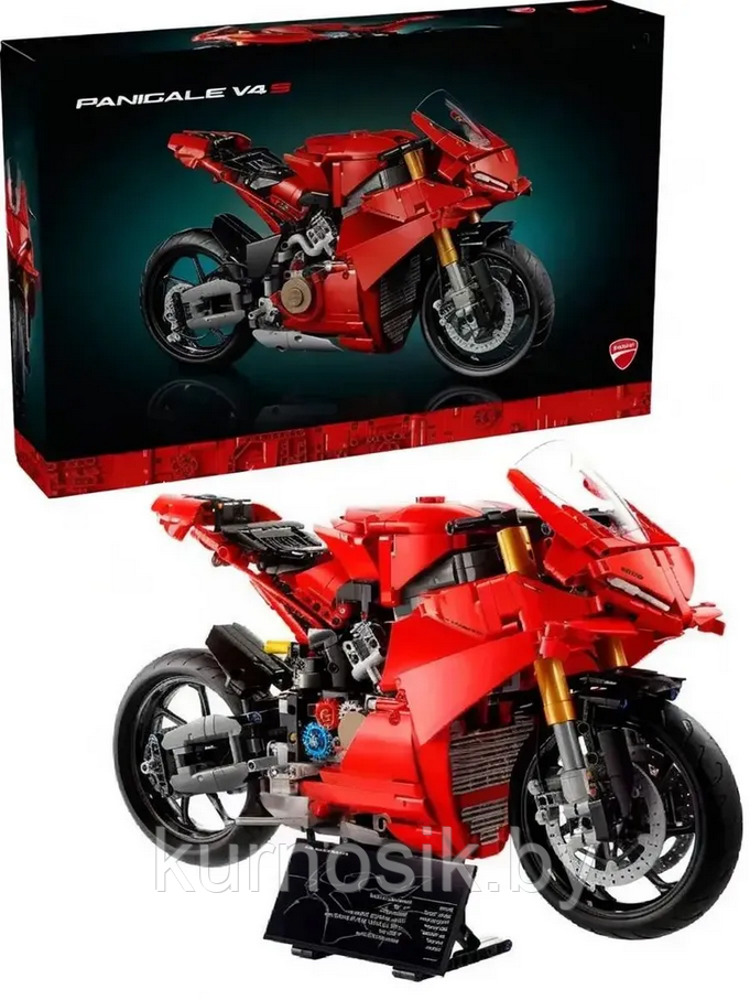 Конструктор Техник Мотоцикл Ducati Panigale V4S 1603 детали 99045