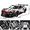 Конструктор Техник Porsche 911 RSR спортивная машина Порше 911 1631 деталь, фото 4