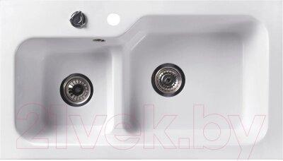 Мойка кухонная Belux SG-REC-DUO 8045, фото 2