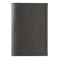 Обложка для автодокументов Leather Sky Flotter Sun из натуральной кожи, темно-серая