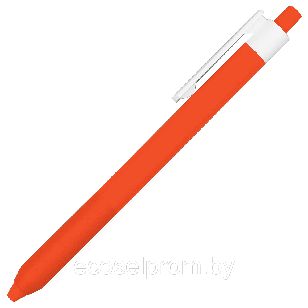 Ручка шариковая Alana Color, пластиковая, оранжевая