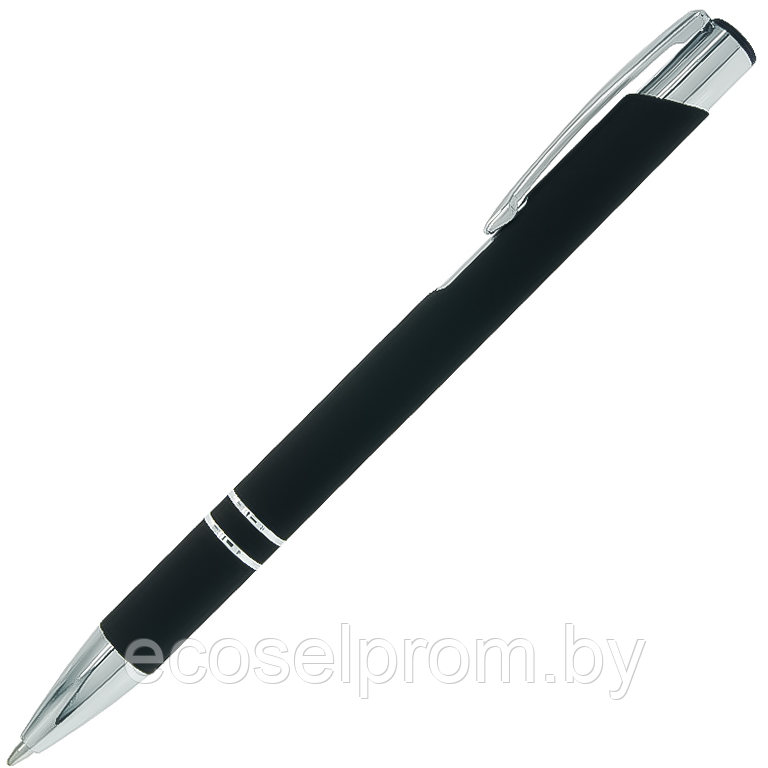 Ручка шариковая Legend Soft Touch Requis, черная