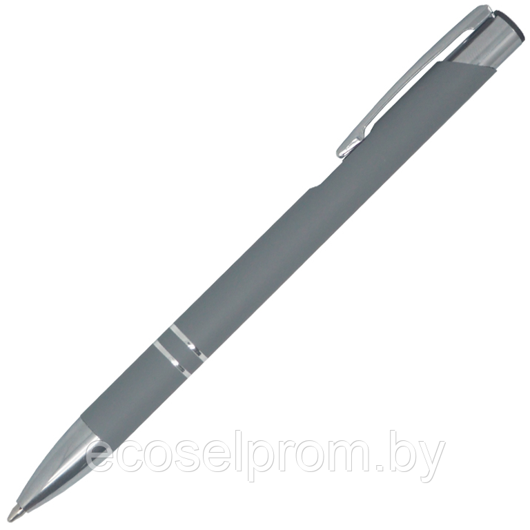 Ручка шариковая Legend Soft Touch Requis, серая