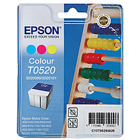 Картридж T0520/ C13T05204010 (для Epson Stylus Color 400/ 440/ 460/ 600/ 640/ 670/ 760/ 850/ 1160) цветной